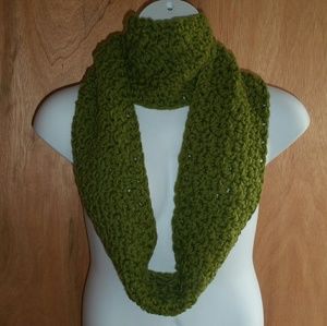 Green Infinity Scarf